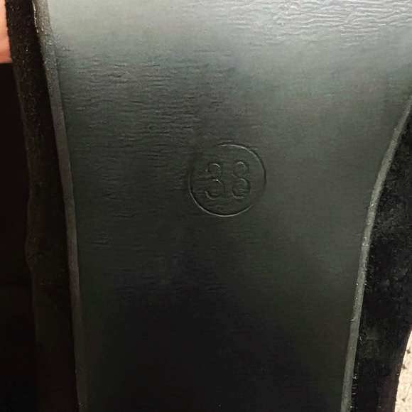 Ellis Classic Over The Knee Suede Leather Boots - Picture 9 of 11